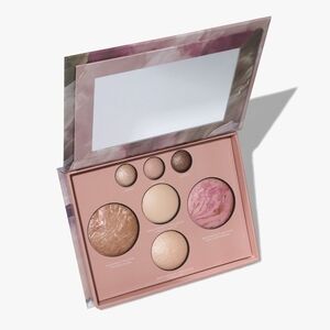 Laura Geller The Best of the Best Baked Face Palette and Kabuki Brush New